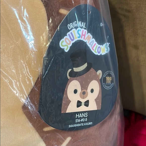 16” Hans the Hedgehog Squishmallow - Picture 2 of 3